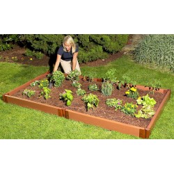 Frame It All 4' x 8' x 5.5” Classic Sienna Raised Garden Bed - 2” profile (300001090)