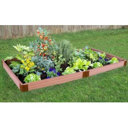 Frame It All 4' x 8' x 5.5” Classic Sienna Raised Garden Bed - 2” profile (300001090)