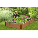 Frame It All 4' x 8' x 11” Classic Sienna Raised Garden Bed - 2” profile (300001091)