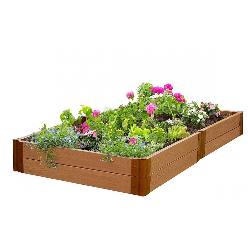 Frame It All 4' x 8' x 11” Classic Sienna Raised Garden Bed - 2” profile (300001091)