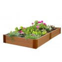 Frame It All 4' x 8' x 11” Classic Sienna Raised Garden Bed - 2” profile (300001091)