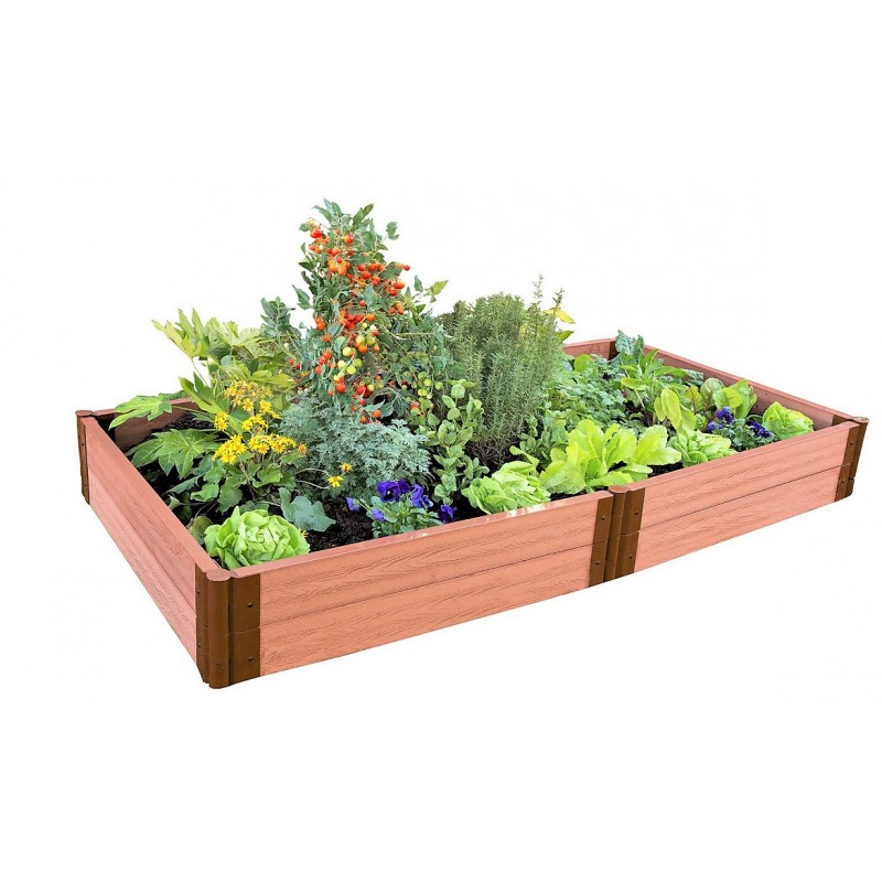 Frame It All 4' x 8' x 11” Classic Sienna Raised Garden Bed - 2” profile (300001091)