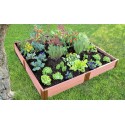 Frame It All 8' x 8' x 11” Classic Sienna Raised Garden Bed - 2” profile (300001099)