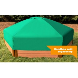 Frame It All Hexagon Sandbox Kit 7x8 w/ Collapsible Cover (300001508)