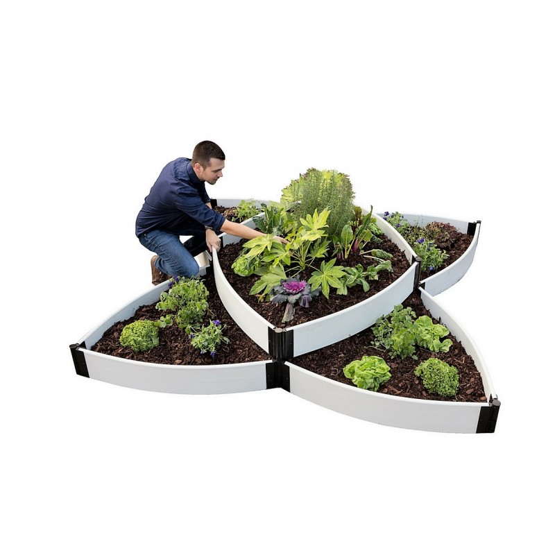 Frame It All Monarch Migration Station Deluxe Butterfly Pollinator Garden - White (300001507)