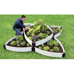 Frame It All Monarch Migration Station Deluxe Butterfly Pollinator Garden - White (300001507)