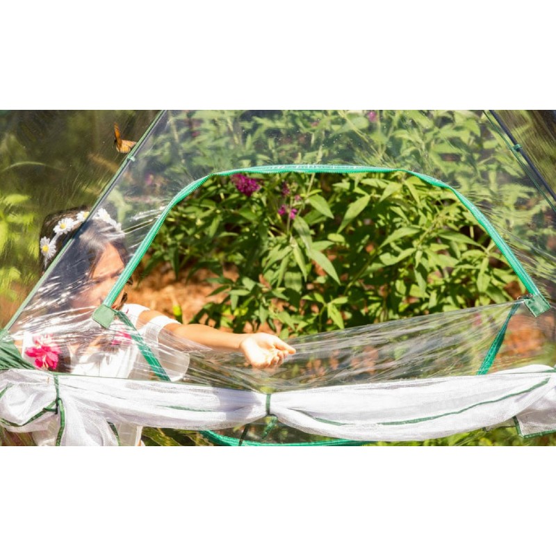 Frame It All Backyard Butterfly Learning Center - 8ft. X 7ft. Hexagon (1 Inch Profile) [300001505]