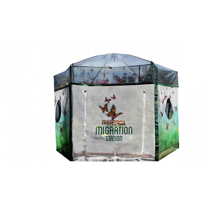 Frame It All Backyard Butterfly Learning Center - 8ft. X 7ft. Hexagon (1 Inch Profile) [300001505]