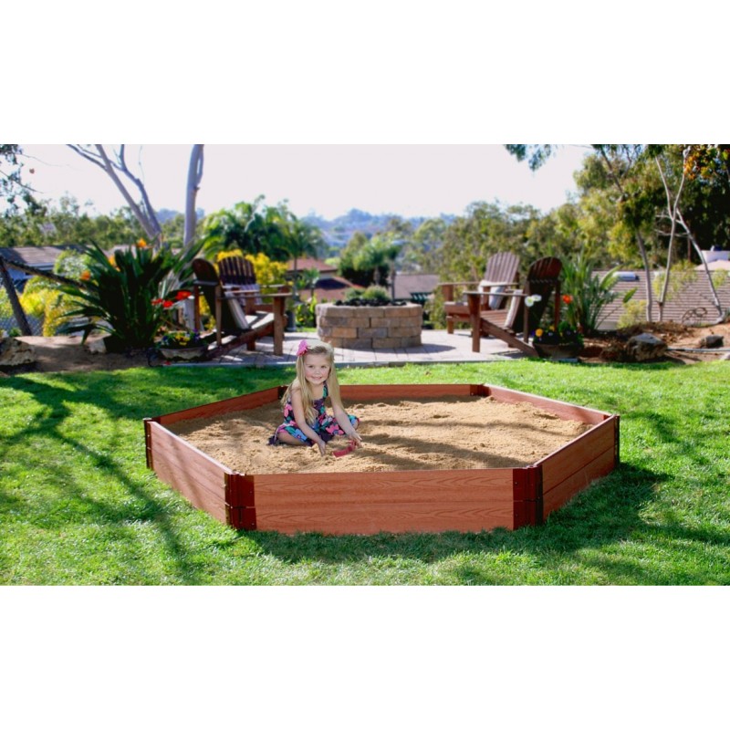 Frame It All Sandbox Hexagon 7x8 1in. 2 Level (300001228)