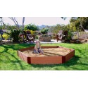 Frame It All Sandbox Hexagon 7x8 1in. 2 Level (300001228)