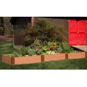 Frame It All Classic Sienna Raised Garden Bed 4x12 1in. 2 Level (300001400)