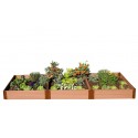 Frame It All Classic Sienna Raised Garden Bed 4x12 1in. 2 Level (300001400)