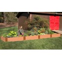 Frame It All Classic Sienna Raised Garden Bed 4x16 1in 2 Level (300001402)