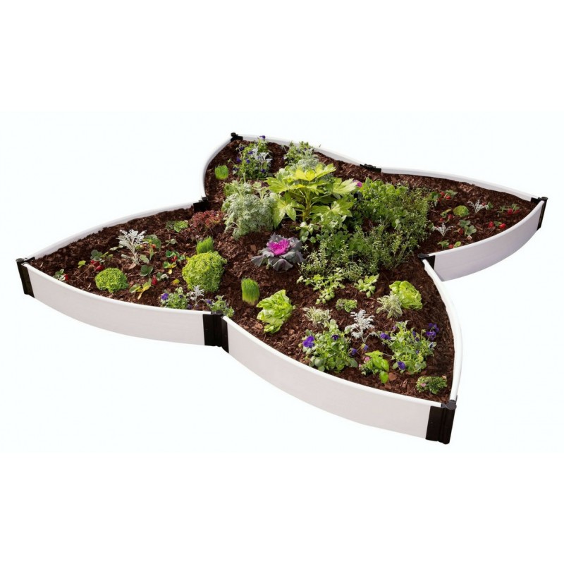 Frame It All Monarch Migration Staion Butterfly Pollinator Garden 1 Level - White (300001412)