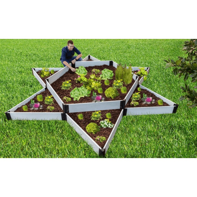 Frame It All Monarch Migration Staion Butterfly Pollinator Garden 1 Level - White (300001412)