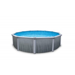 Blue Wave Martinique 15' Round 52" Deep Steel Pool Kit (NB2610)