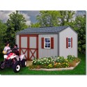 Best Barns Cypress 12x10 Wood Storage Shed Kit (cypress_1210)