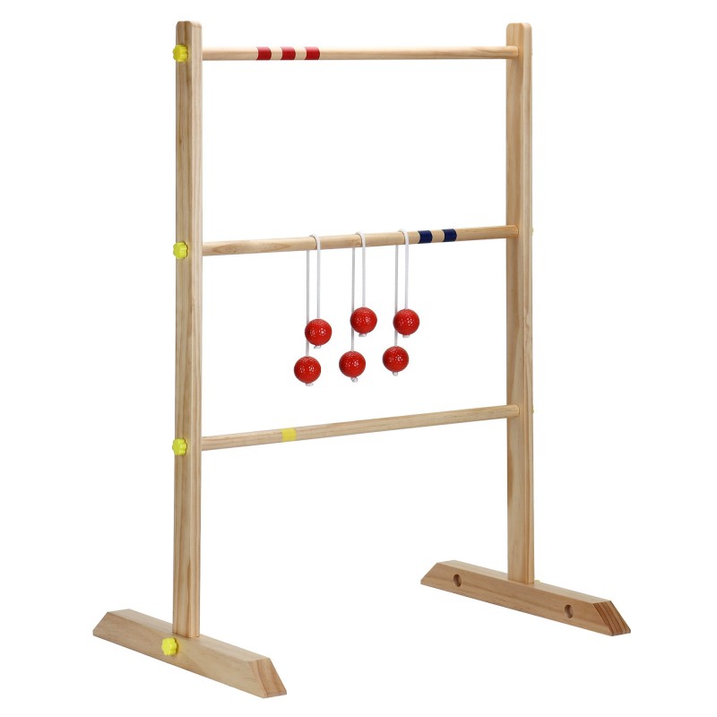 Hathaway Solid Wood Ladder Toss Game Set - Ladder Golf (BG3145)