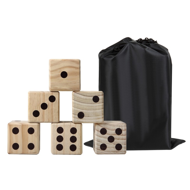 Hathaway High Roller Yard Dice Set w/ Storage Bag (BG3150)