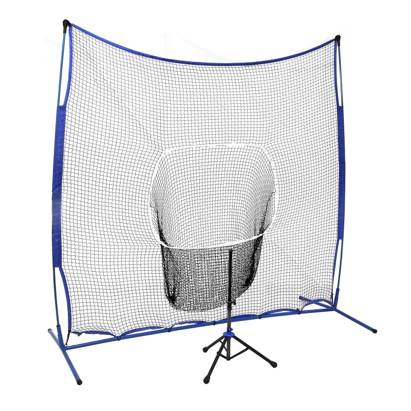Hathaway Powerstroke Baseball Hitting Net System with Adjustable Tee (BG3401)