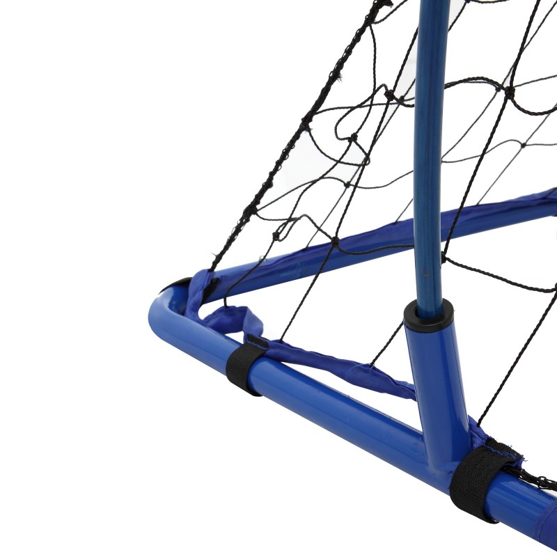 Hathaway Portable Soccer Goal System with Net, Black Carry Bag (BG3404)