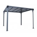 Palram 10 x 10 Milano 3000 Gazebo Kit - Gray (HG9172)