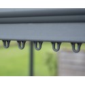 Palram 10 x 10 Milano 3000 Gazebo Kit - Gray (HG9172)