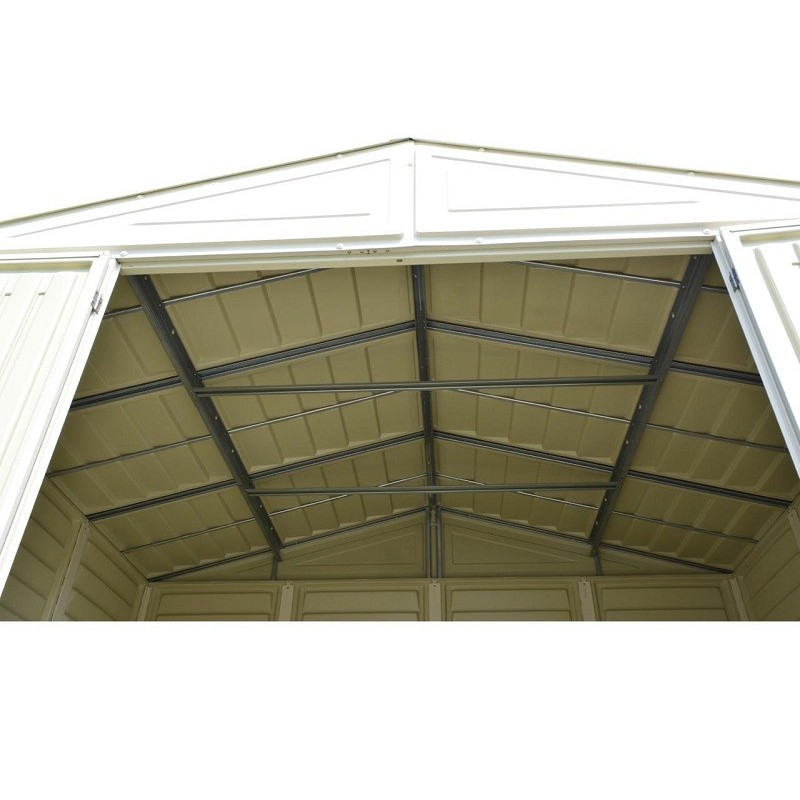 DuraMax Woodbridge 10.5 x 8 Vinyl Storage Shed with Foundation Kit (00224-1M)