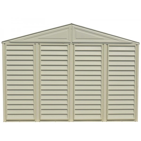 DuraMax Woodbridge 10.5x8 Vinyl Storage Shed with 