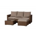 Patio Sense Dorsey Wicker Sectional Set (62543)