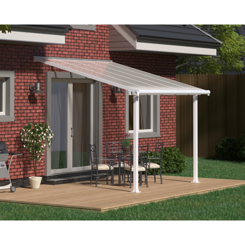 Palram Olympia 10x10 Patio Cover - White (HG8810W)