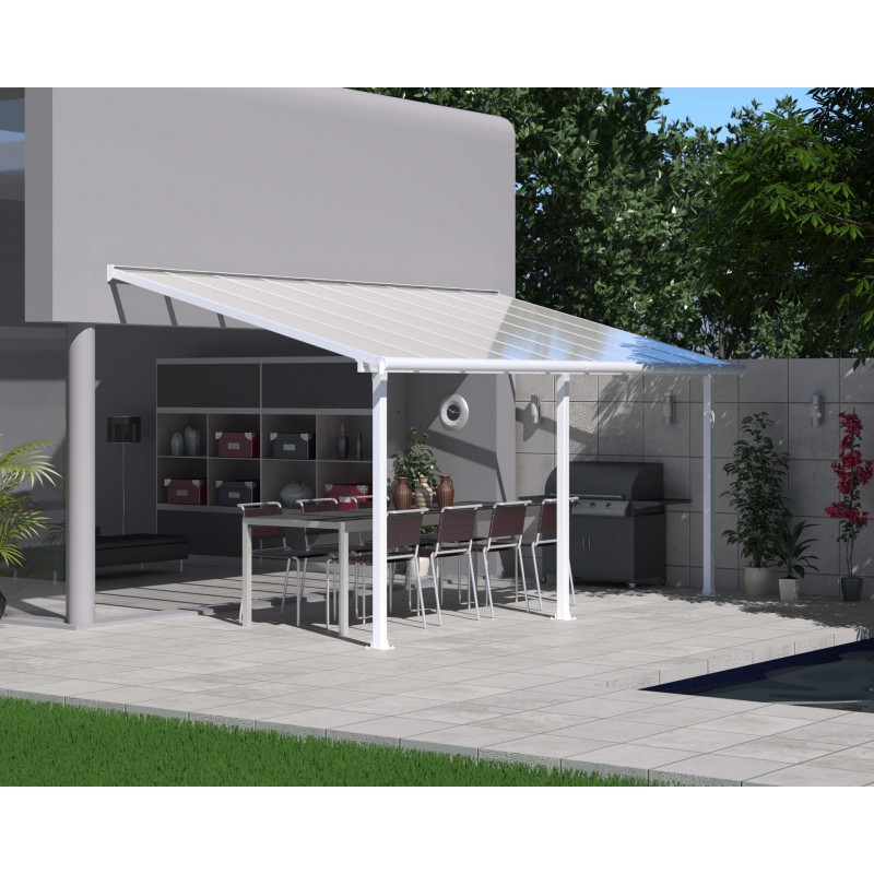 Palram Olympia 10x18 Patio Cover - White (HG8818W)