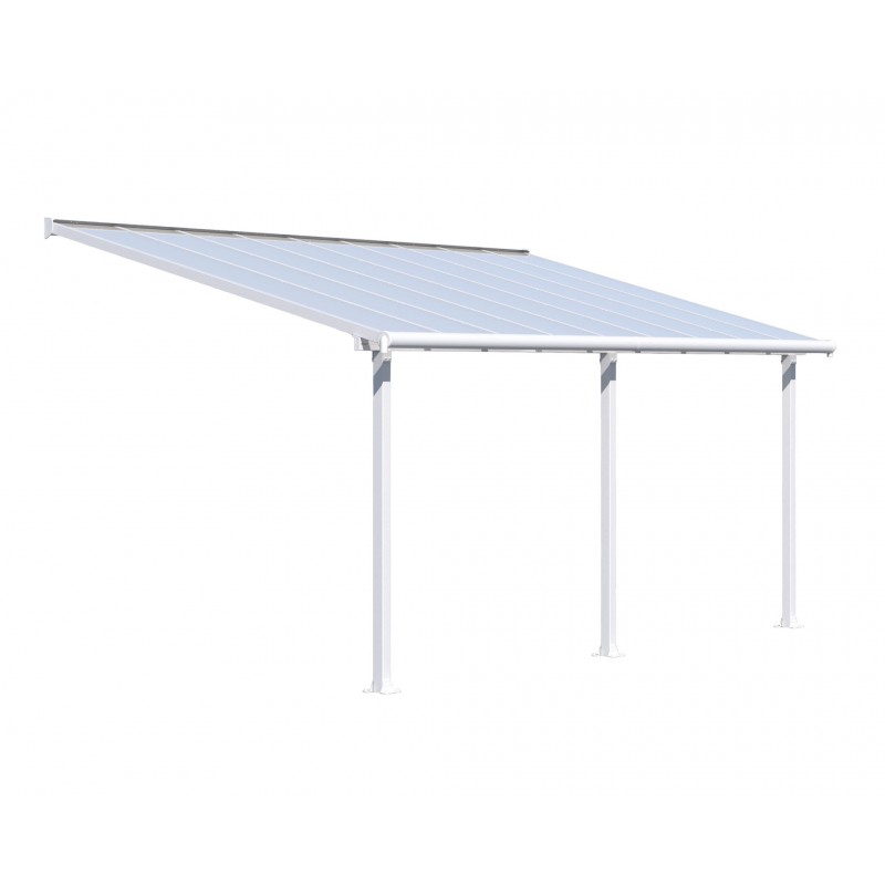 Palram Olympia 10x18 Patio Cover - White (HG8818W)