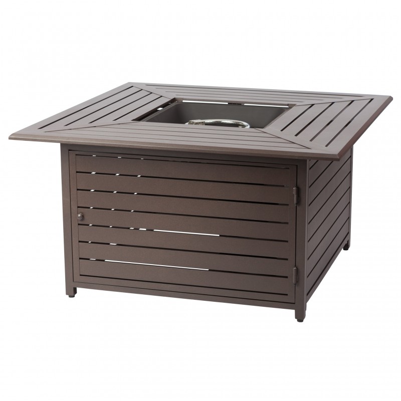 Fire Sense Danang Aluminum Square LPG Fire Pit (62446)