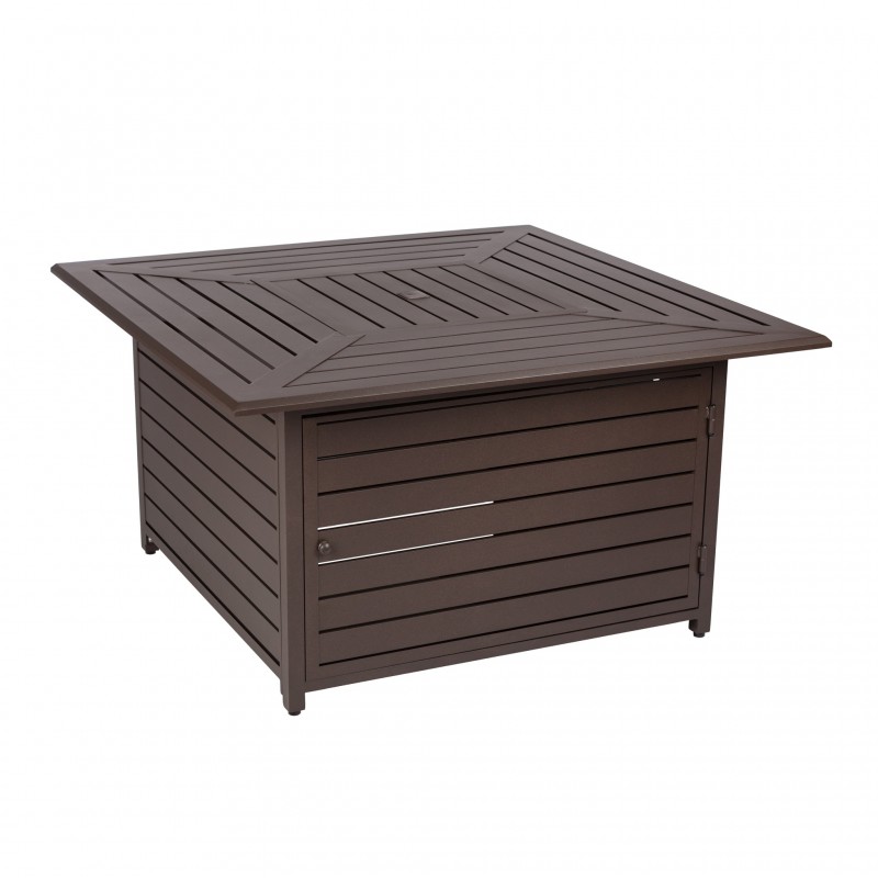 Fire Sense Danang Aluminum Square LPG Fire Pit (62446)