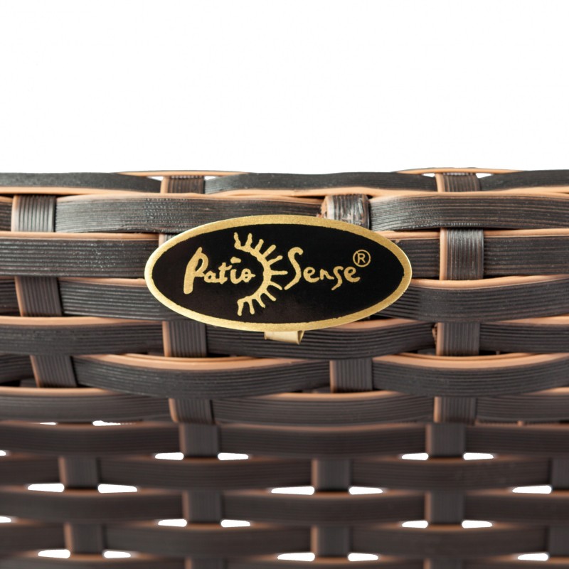 Patio Sense Lido Wicker Lounge Set (62408)