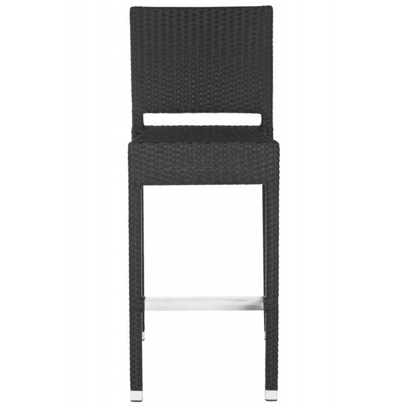 Safavieh Bethel Indoor-Outdoor Bar Stool - Black (FOX5201A)