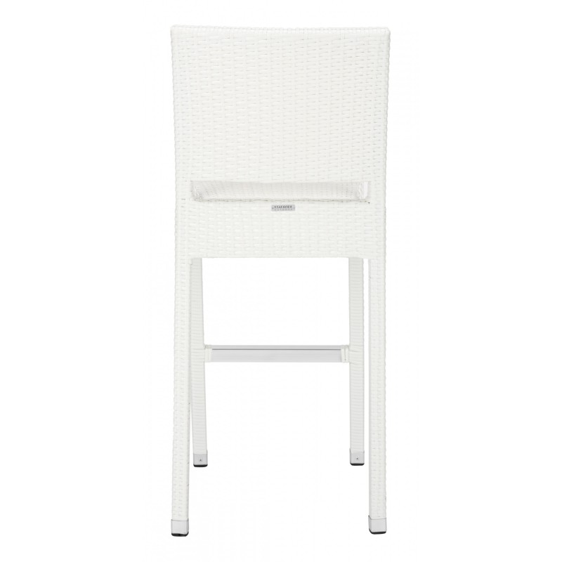 Safavieh Bethel Indoor-Outdoor Bar Stool - White (FOX5201C)