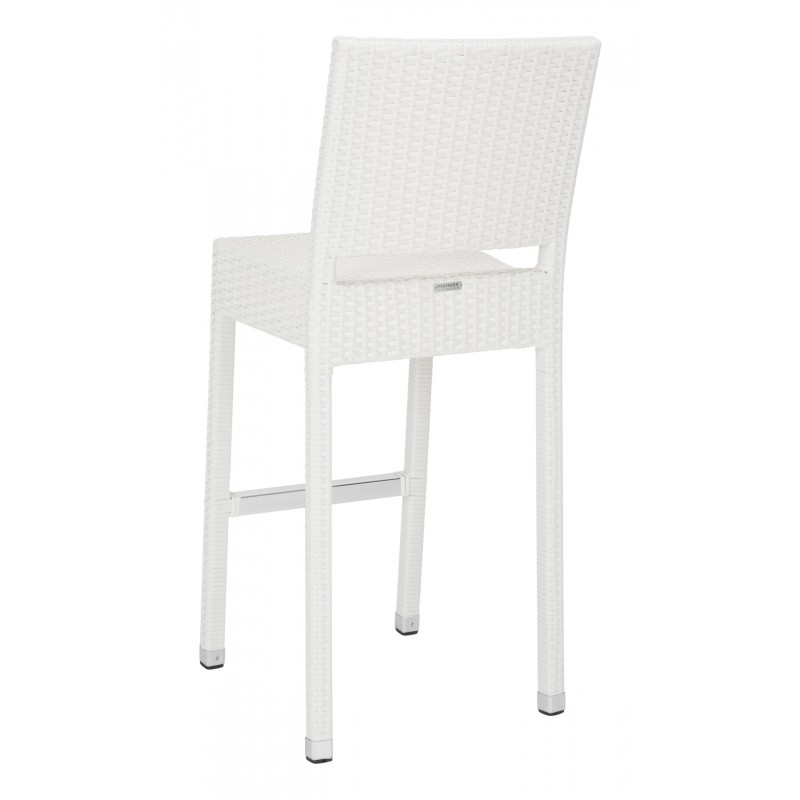 Safavieh Bethel Indoor-Outdoor Bar Stool - White (FOX5201C)