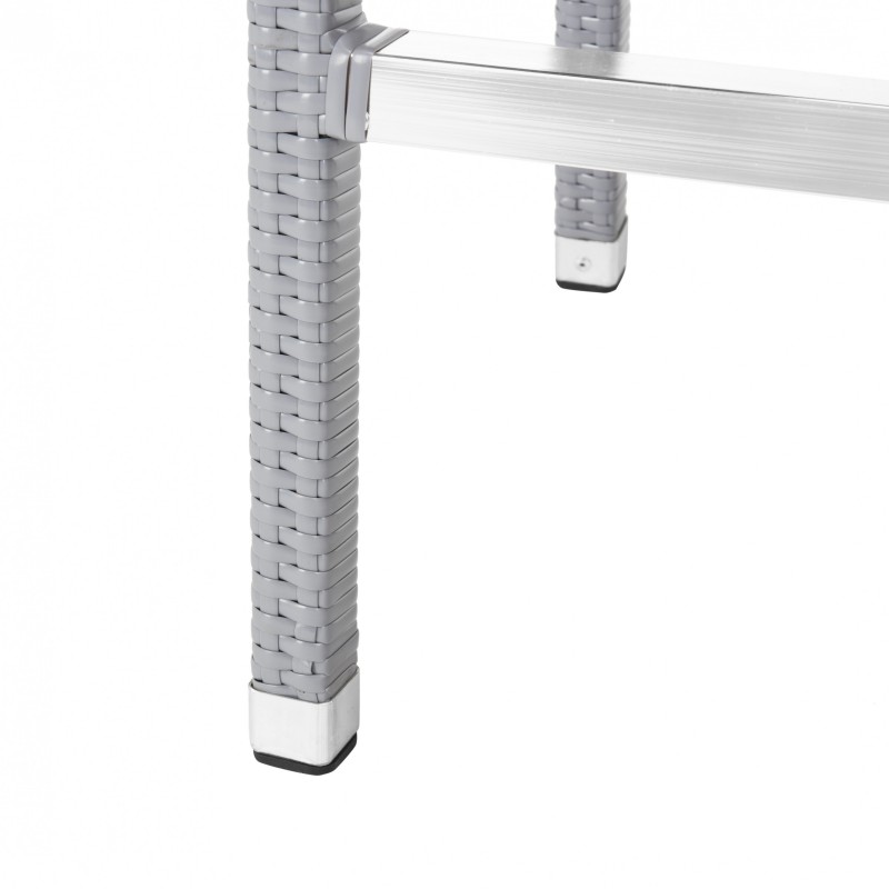 Safavieh Bethel Indoor-Outdoor Bar Stool - Grey (FOX5201D)