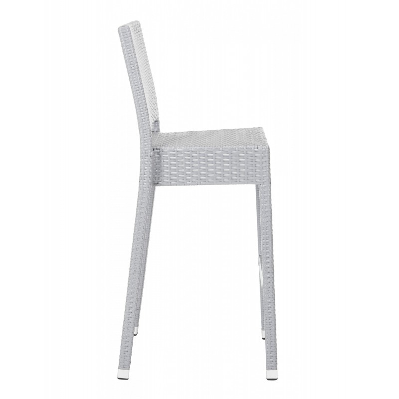 Safavieh Bethel Indoor-Outdoor Bar Stool - Grey (FOX5201D)