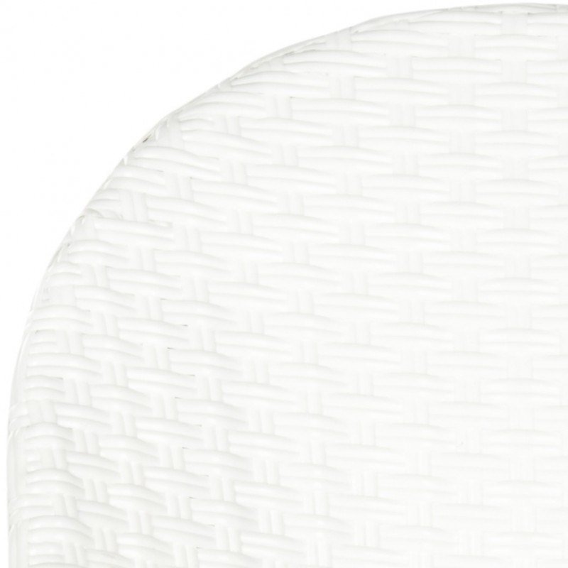 Safavieh Barrow Indoor-Outdoor Stacking Arm Chair Set of 2 - White (FOX5203C-SET2)