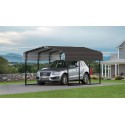 Arrow 10x29x7 Steel Carport Kit - Charcoal (CPHC102907)