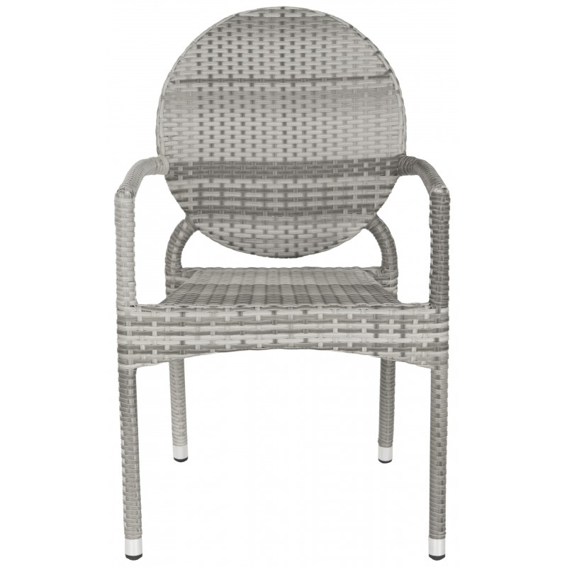 VALDEZ INDOOR-OUTDOOR FRENCH BISTRO STACKING SIDE CHAIR