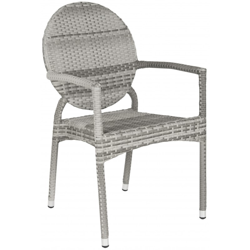 VALDEZ INDOOR-OUTDOOR FRENCH BISTRO STACKING SIDE CHAIR