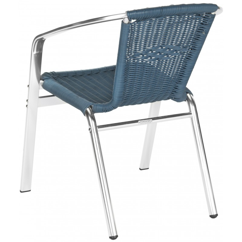 WRANGELL INDOOR-OUTDOOR STACKING ARMCHAIR