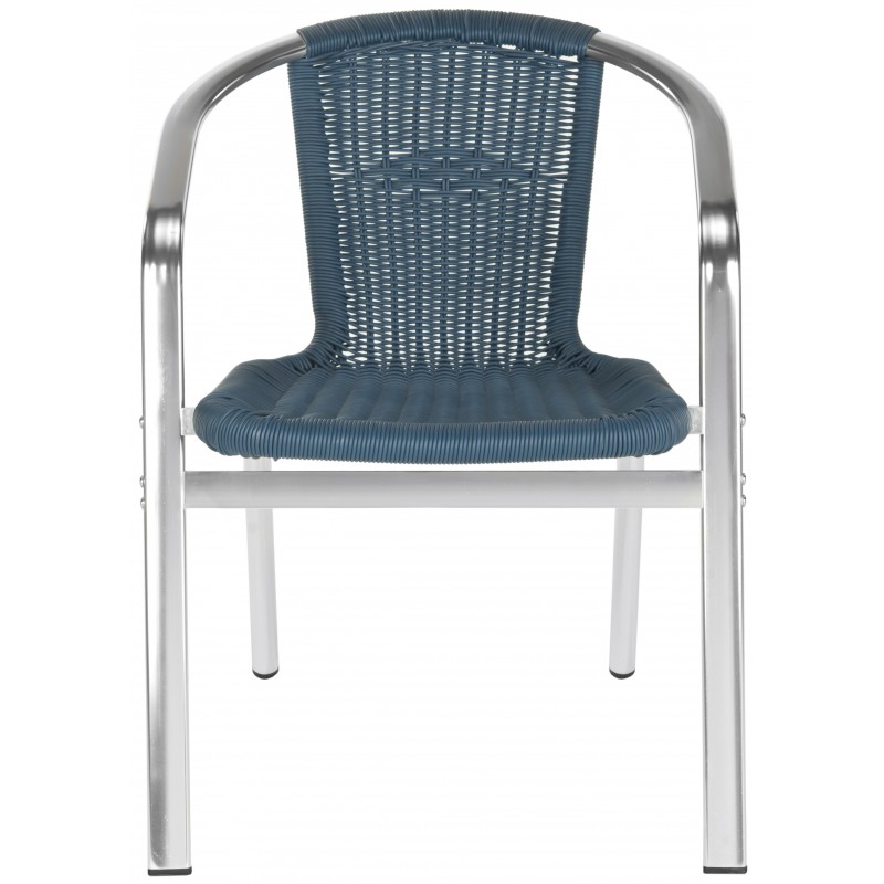 WRANGELL INDOOR-OUTDOOR STACKING ARMCHAIR