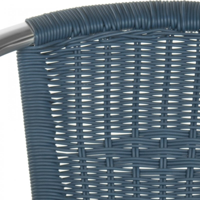 WRANGELL INDOOR-OUTDOOR STACKING ARMCHAIR