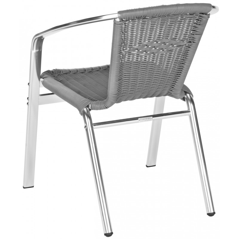 WRANGELL INDOOR-OUTDOOR STACKING ARMCHAIR