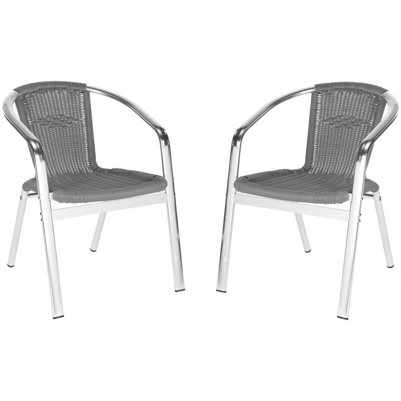 WRANGELL INDOOR-OUTDOOR STACKING ARMCHAIR